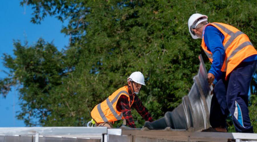 Professional metal roof installation in Coello, IL